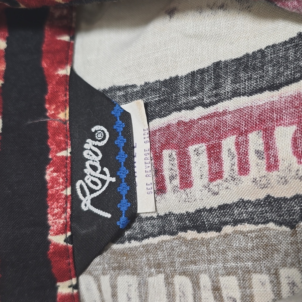 Vtg Roper Button Down - image 2